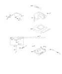 Controls Governor Spring Diagram and Parts List for 20C114-0274-E1  Briggs and Stratton Engine